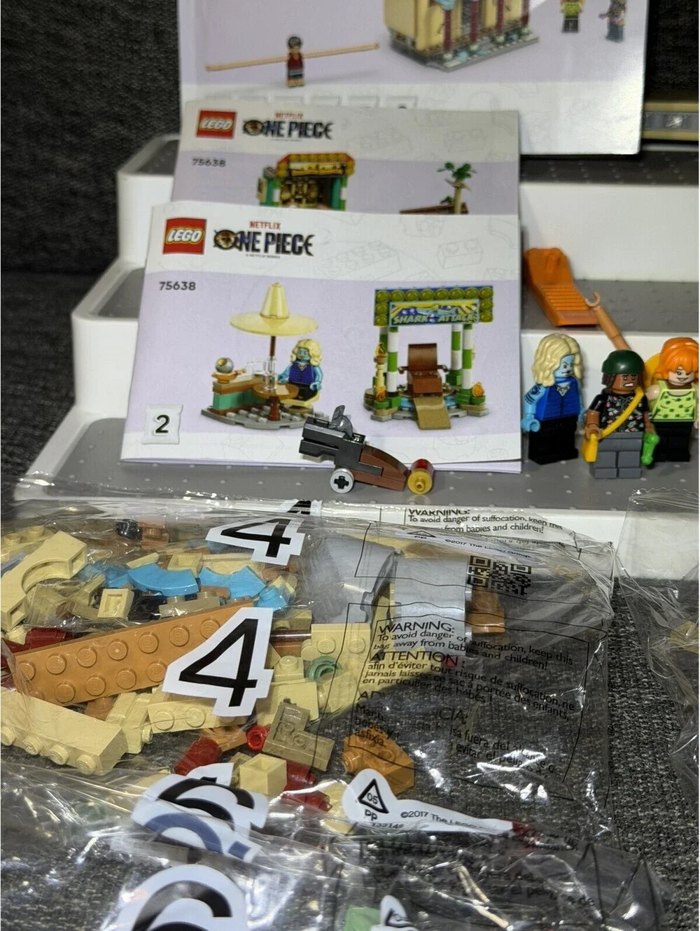 LEGO One Piece 75638 Arlong Park Set Missing Bags 1-2 Bag 3 Built 4-8 New